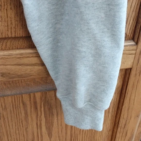 Offline By Aerie Women's Cropped V-Neck Long Sleeves Sweatshirt Size XS Gray - Picture 8 of 10